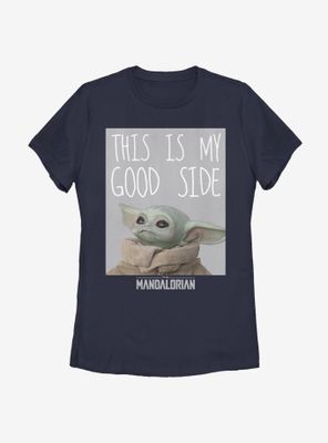 Star Wars The Mandalorian Good Side Womens T-Shirt
