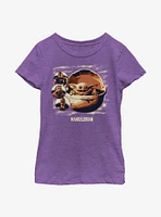 Star Wars The Mandalorian Child Group Youth Girls T-Shirt