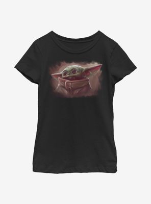 Star Wars The Mandalorian Cute Painting Youth Girls T-Shirt