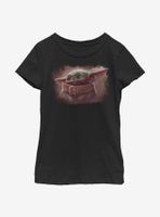 Star Wars The Mandalorian Cute Painting Youth Girls T-Shirt