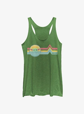 Star Wars The Mandalorian Rainbow Child Womens Tank Top