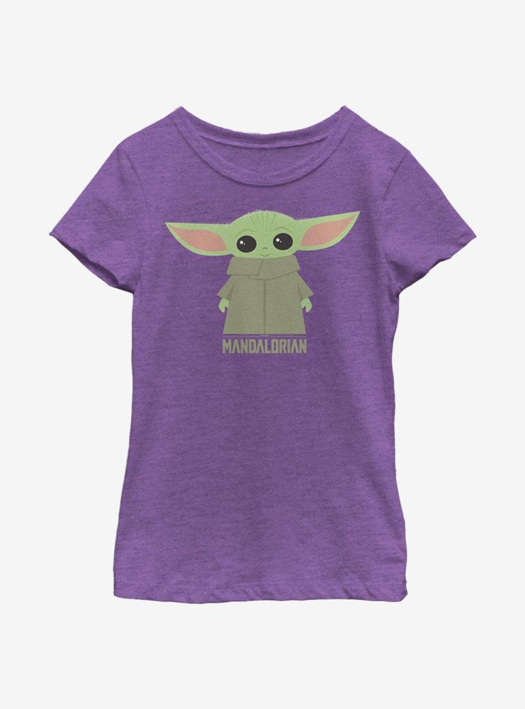 Star Wars The Mandalorian Child Cute Stance Youth Girls T-Shirt