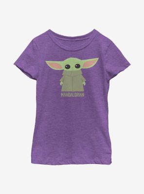 Star Wars The Mandalorian Child Cute Stance Youth Girls T-Shirt