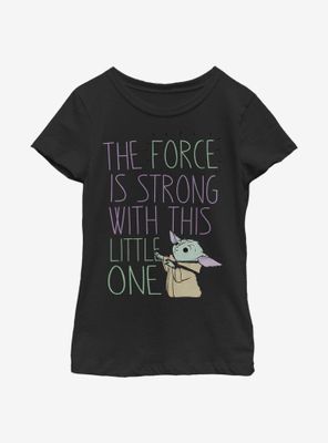 Star Wars The Mandalorian Little Doodle Youth Girls T-Shirt