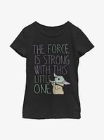 Star Wars The Mandalorian Little Doodle Youth Girls T-Shirt
