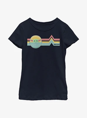 Star Wars The Mandalorian Rainbow Child Youth Girls T-Shirt