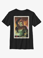 Star Wars The Mandalorian Armorer Card Youth T-Shirt