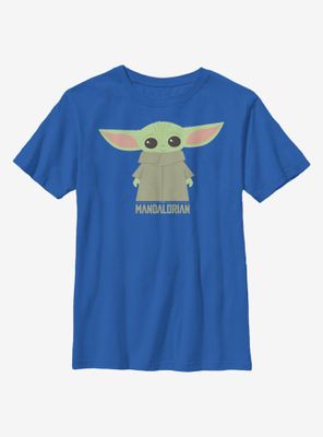 Star Wars The Mandalorian Child Cute Stance Youth T-Shirt