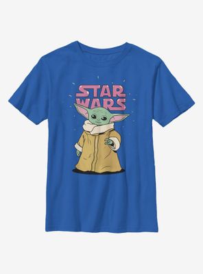Star Wars The Mandalorian Child Stance Logo Youth T-Shirt
