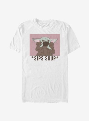 Star Wars The Mandalorian Sips Tea T-Shirt