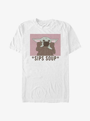 Star Wars The Mandalorian Sips Tea T-Shirt