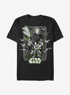 Star Wars Episode VIII: The Last Jedi Heroes Return T-Shirt