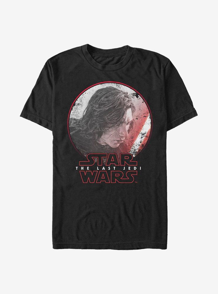 Star Wars Episode VIII: The Last Jedi Kylo Face T-Shirt