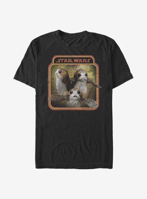Star Wars Episode VIII: The Last Jedi Porgs Trio T-Shirt