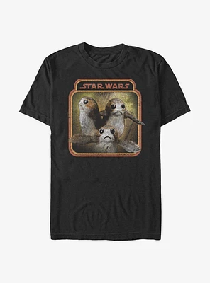 Star Wars Episode VIII: The Last Jedi Porgs Trio T-Shirt