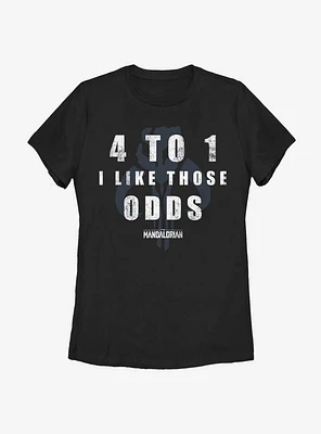 Star Wars The Mandalorian Rising Warrior Womens T-Shirt