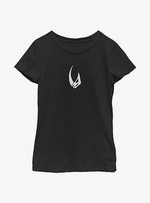 Star Wars The Mandalorian Mudhorn Signet Youth Girls T-Shirt