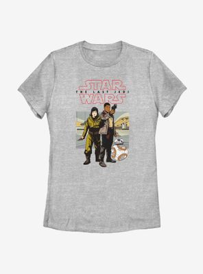 Star Wars Episode VIII: The Last Jedi Cover Womens T-Shirt