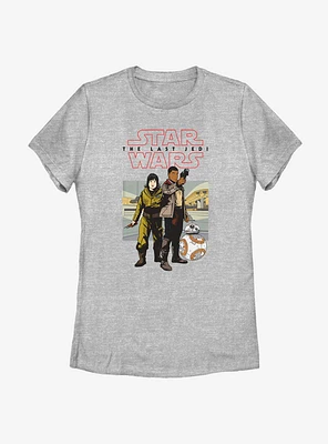 Star Wars Episode VIII: The Last Jedi Cover Womens T-Shirt