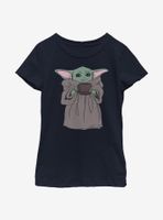 Star Wars The Mandalorian Tea Drinker Youth Girls T-Shirt