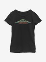 Star Wars The Mandalorian Child Kanga Youth Girls T-Shirt