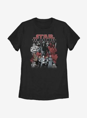 Star Wars Episode VIII: The Last Jedi Good And Evil Womens T-Shirt