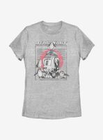 Star Wars Episode VIII: The Last Jedi New Friends Womens T-Shirt