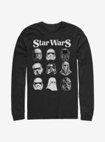 Star Wars Trooper Helms Long-Sleeve T-Shirt