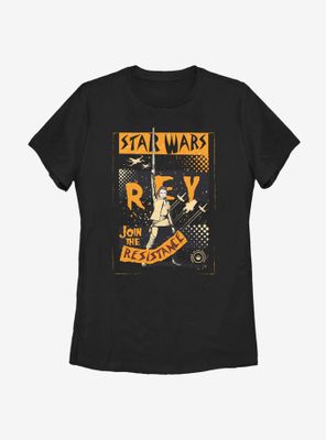 Star Wars Episode VIII: The Last Jedi Raised Womens T-Shirt