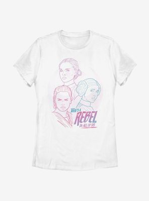 Star Wars Rebel Women Womens T-Shirt