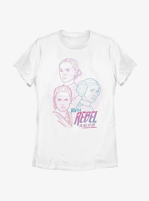 Star Wars Rebel Women Womens T-Shirt