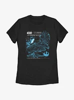 Star Wars Episode VIII: The Last Jedi Falcon Womens T-Shirt