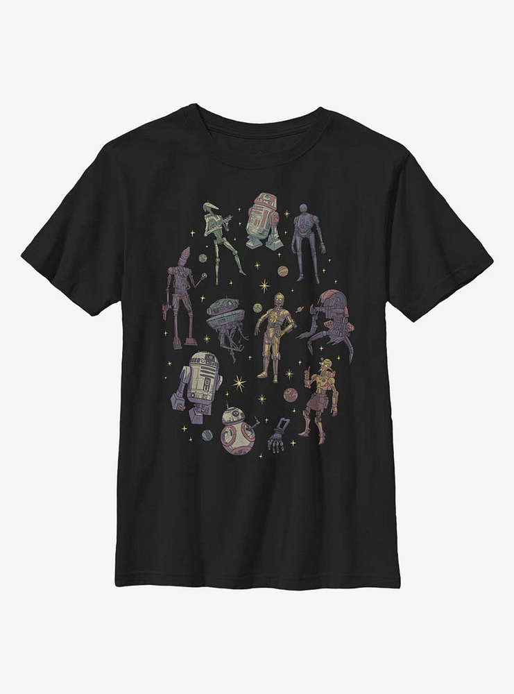 Star Wars Sidekick Circle Youth T-Shirt