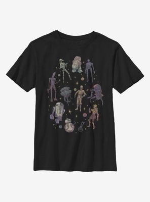 Star Wars Sidekick Circle Youth T-Shirt
