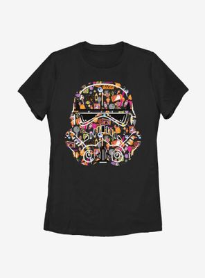 Star Wars Candy Trooper Face Womens T-Shirt