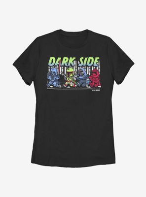 Star Wars Darkside Chase Womens T-Shirt