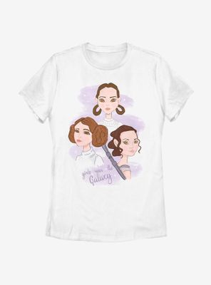 Star Wars Galaxy Girls Womens T-Shirt