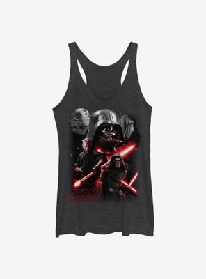 Star Wars Poster Style Womens Tank Top