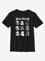 Star Wars Trooper Helms Youth T-Shirt