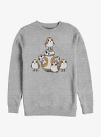 Star Wars Episode VIII: The Last Jedi BB-8 And Porgs Sweatshirt