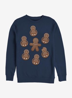 Star Wars Episode VIII: The Last Jedi Porg Chewie Holiday Cookies Sweatshirt