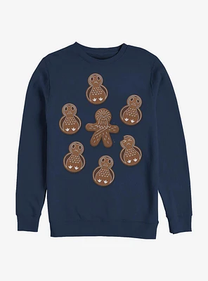 Star Wars Episode VIII: The Last Jedi Porg Chewie Holiday Cookies Sweatshirt