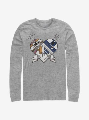 Star Wars BB-8 Heart R2-D2 Long-Sleeve T-Shirt