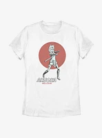 Star Wars: Forces Of Destiny Ahsoka Sunset Womens T-Shirt