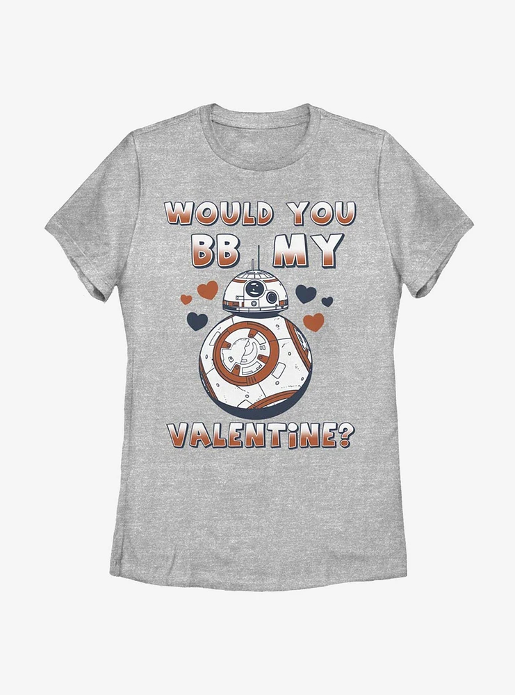 Star Wars BB-8 My Valentine Womens T-Shirt