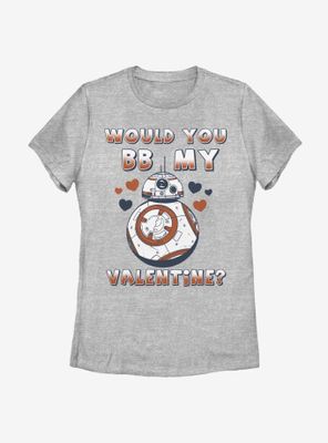 Star Wars BB-8 My Valentine Womens T-Shirt