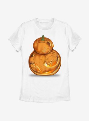 Star Wars BB-8 Pumpkin Womens T-Shirt