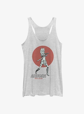Star Wars: Forces Of Destiny Ahsoka Sunset Womens Tank Top