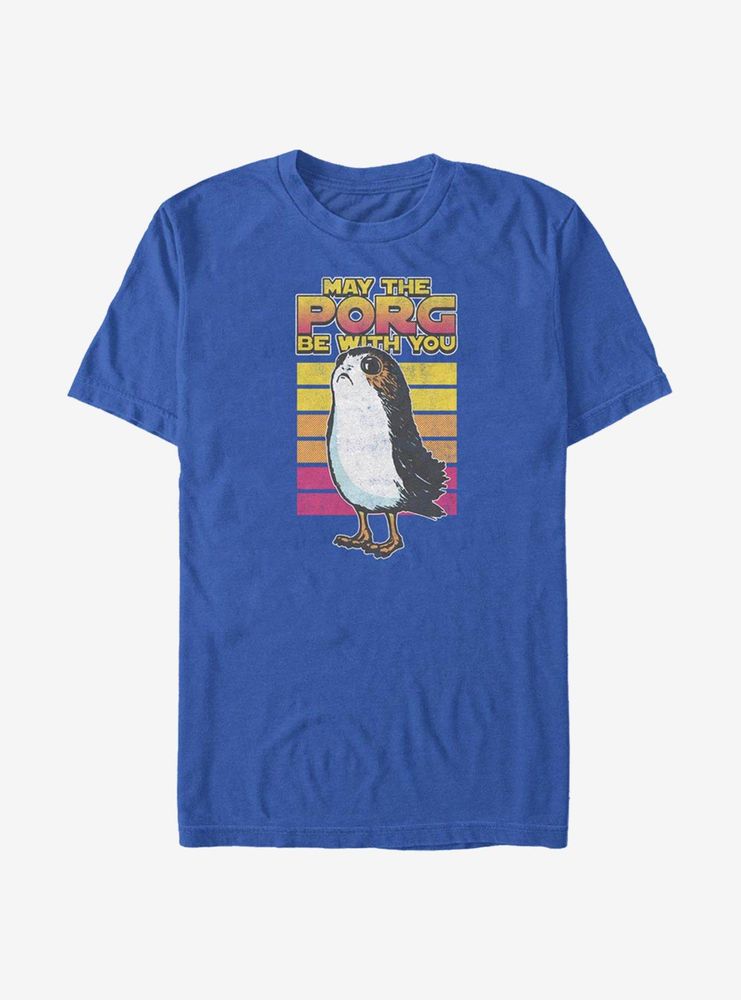 Star Wars Episode VIII: The Last Jedi Retro Porg Big Halftones T-Shirt