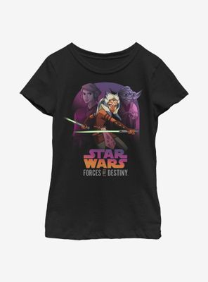 Star Wars: Forces Of Destiny Ahsoka Masters Youth Girls T-Shirt